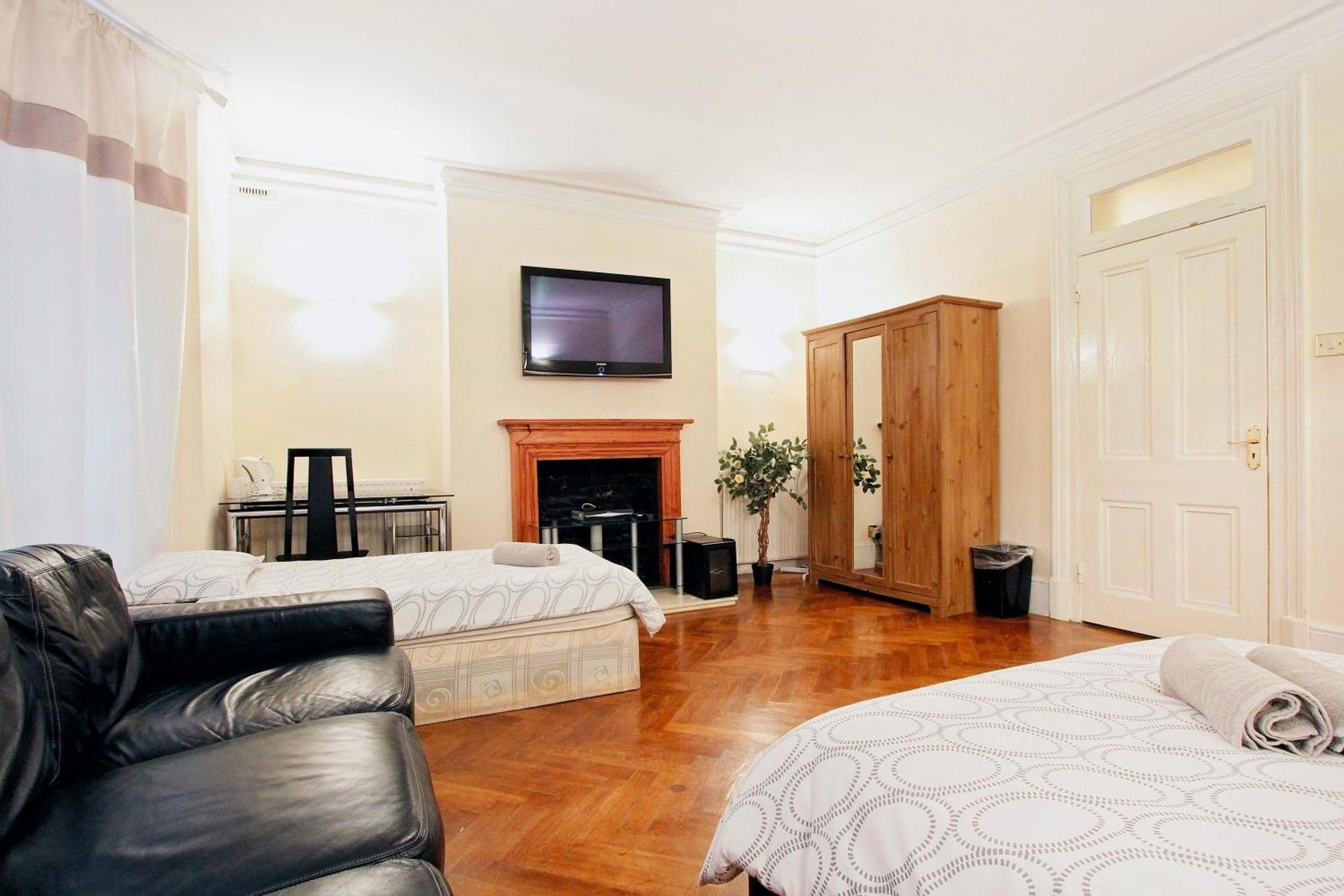 Hyde Park Serviced Rooms Londen Kamer foto