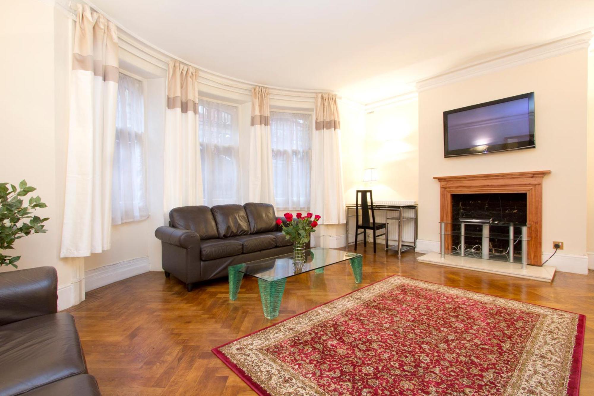 Hyde Park Serviced Rooms Londen Kamer foto
