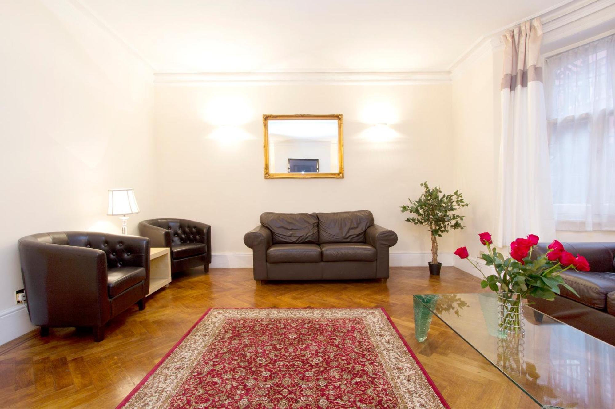 Hyde Park Serviced Rooms Londen Kamer foto
